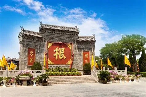 中镇霍山洪洞兴唐寺景区