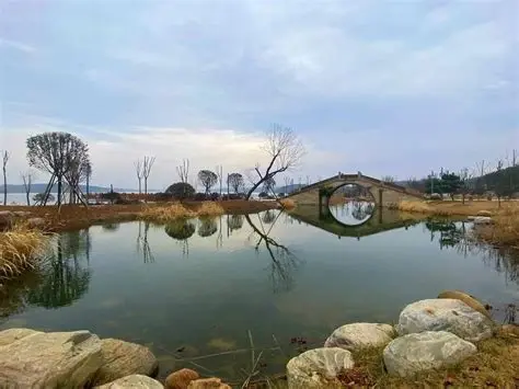羊山新区北湖风景区