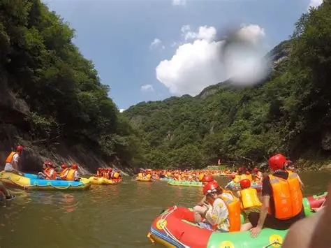霍山大峡谷漂流