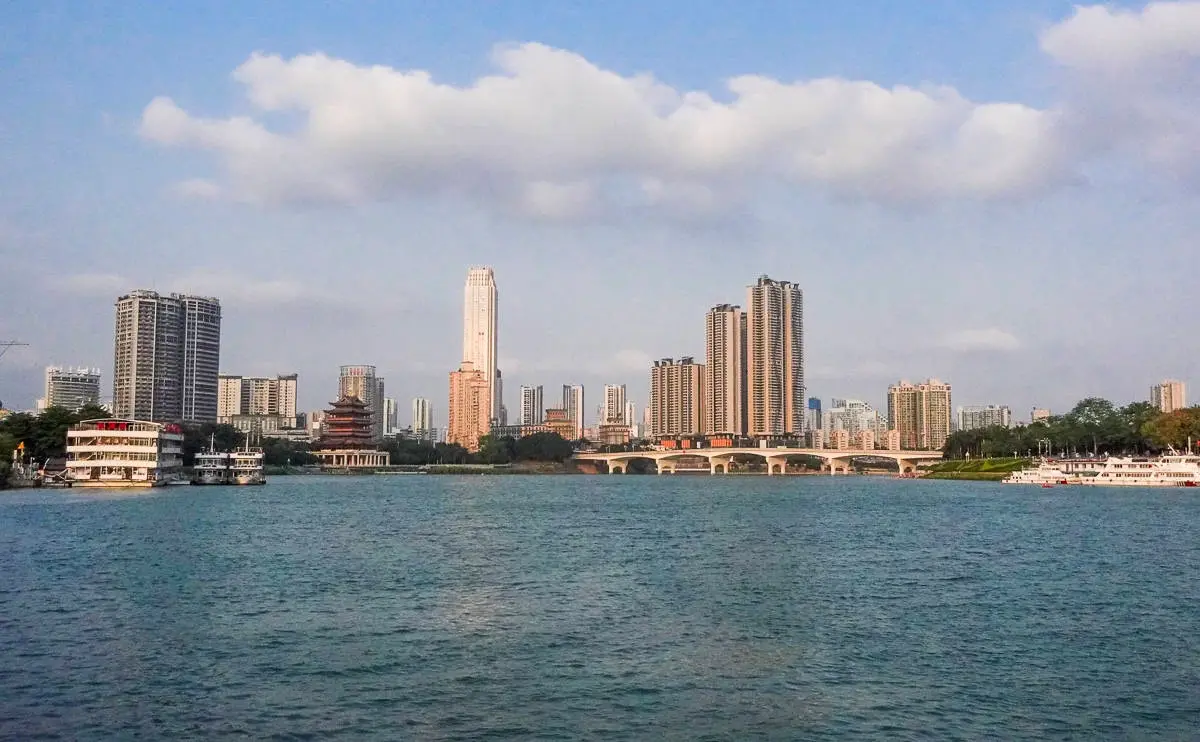邕江夜游