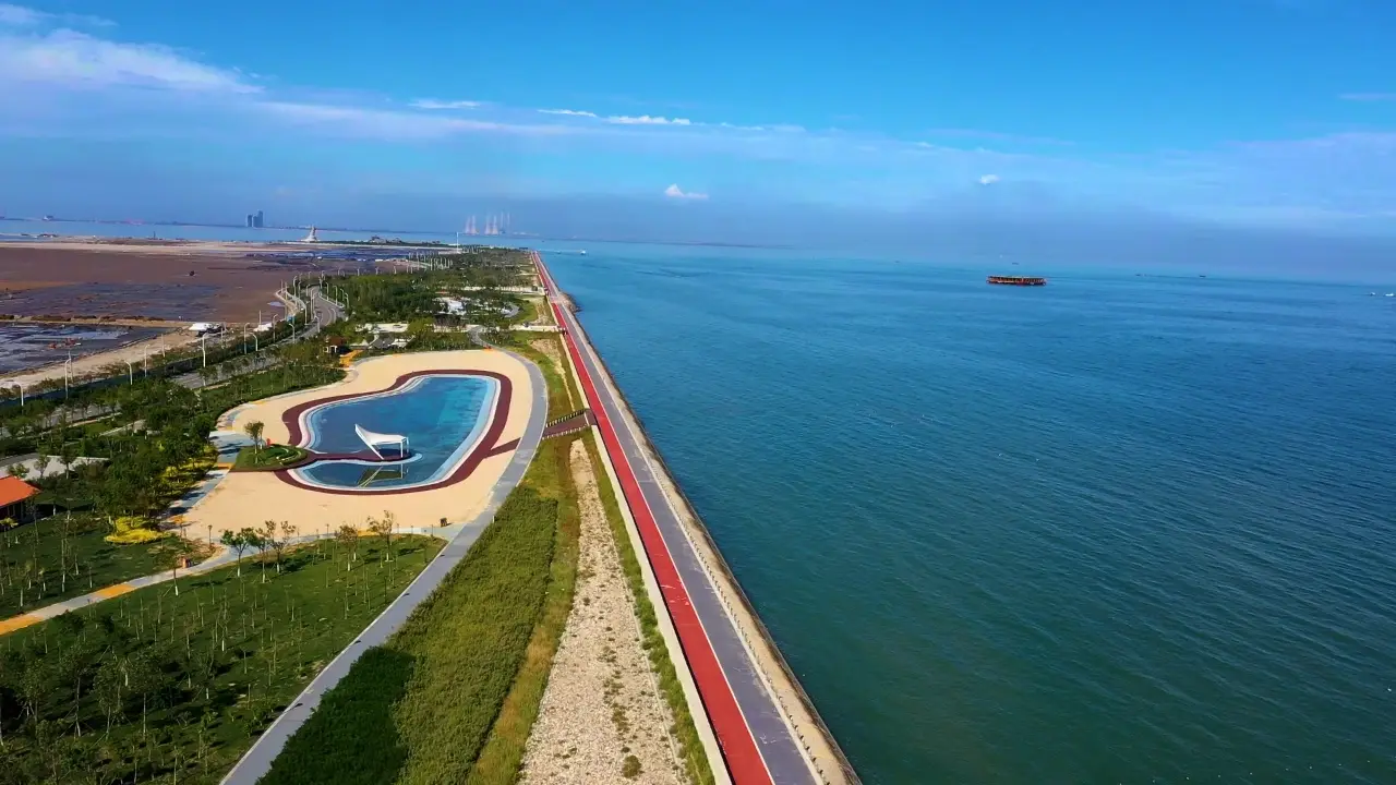 海安滨海新区滩涂