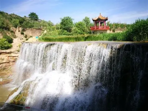 彭阳县茹河瀑布风景区
