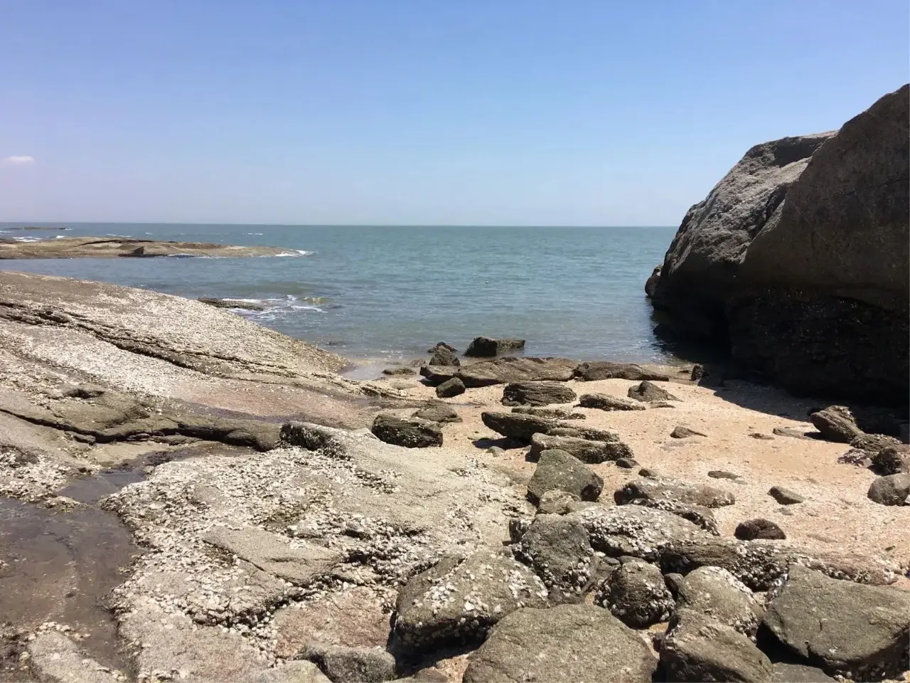 威海乳山市银滩海滩
