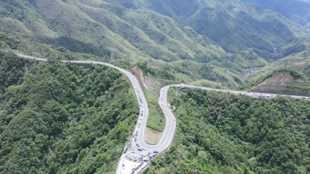 四明山观景台