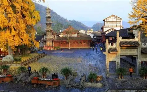 崇州街子古镇