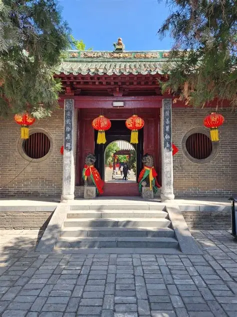 同盟山武王庙