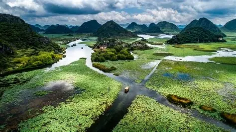 云南普者黑喀斯特地貌国家湿地公园