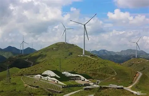 诸葛南山风力发电景区