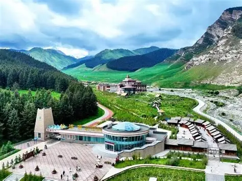 祁连山冰沟河景区