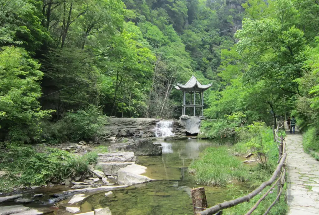 陕西黎坪国家森林地质公园