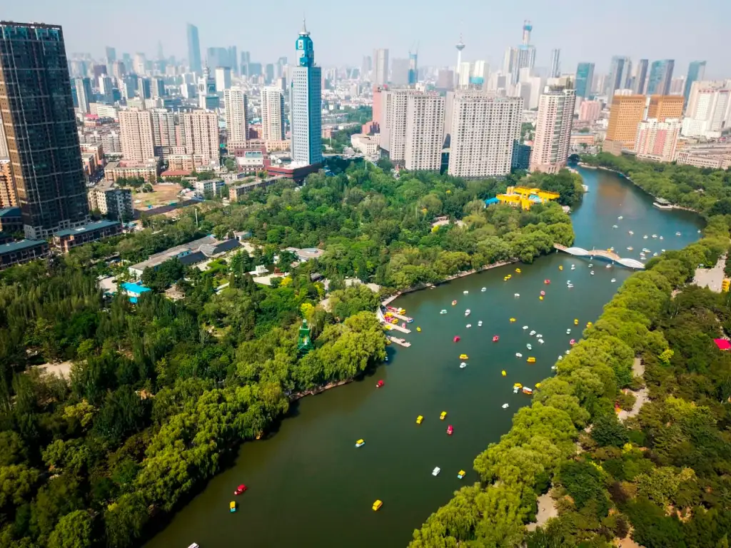 沈阳溪溪湖湿地公园