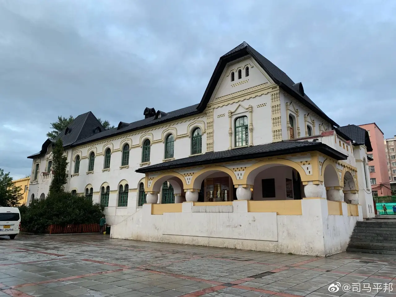 绥芬河铁路大白楼