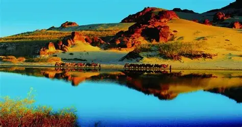 玉龙沙湖