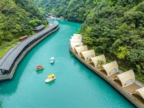 重庆南川区神龙峡风景区